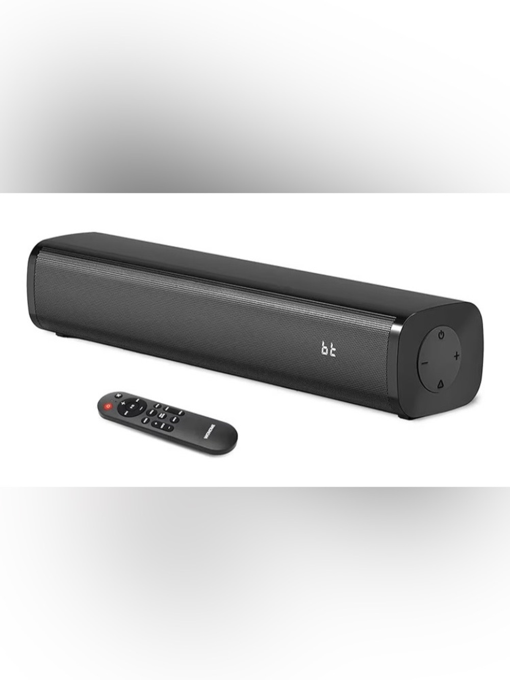 2.1 Sound Bar for TV, Built-in Subwoofer, 6 Levels Voice Enhancement. BLACK, NEW